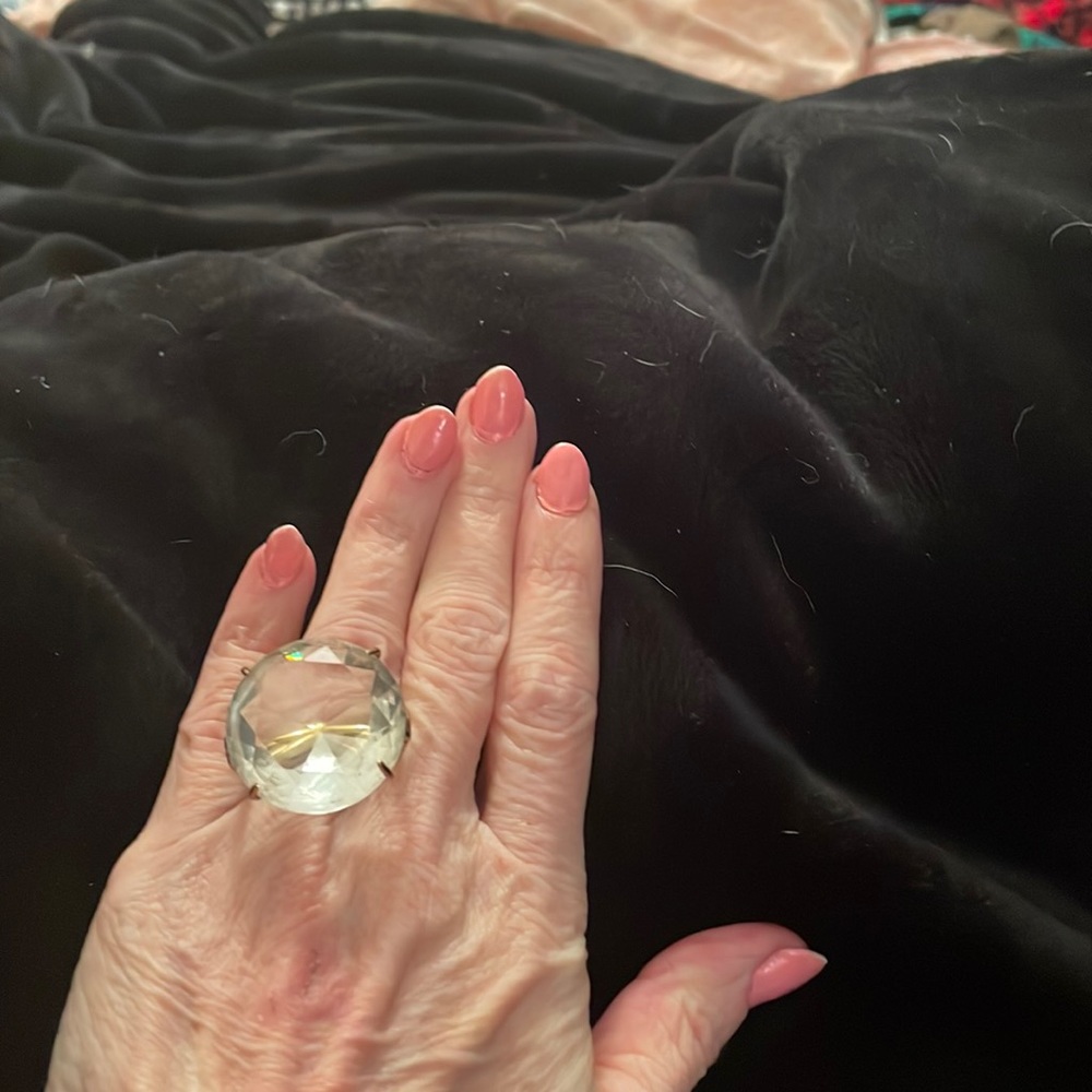 Kate Spade Diamonds Will Do Adjustable Ring